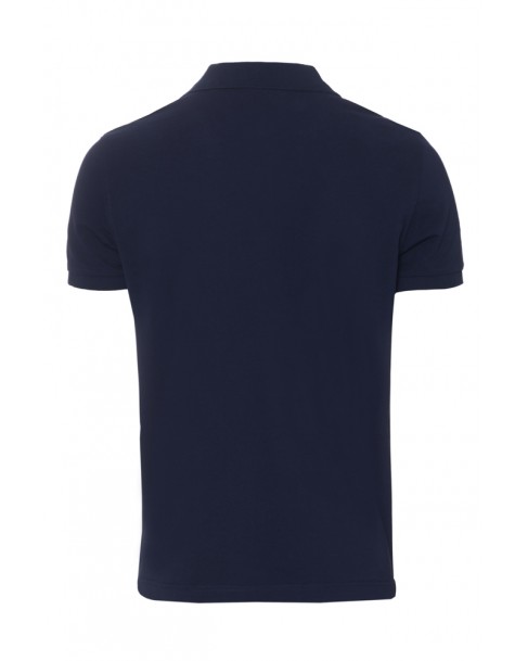 Polo μπλούζα μονόχρωμη Gant Σκούρο μπλε 3G2201-433