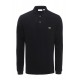 Polo μπλούζα μονόχρωμη Lacoste Μαύρο 3L1312 L031-NOIR