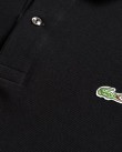 Polo μπλούζα μονόχρωμη Lacoste Μαύρο 3L1312 L031-NOIR