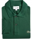 Polo μπλούζα μονόχρωμη Lacoste Πράσινο 3L1312-L132