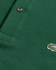 Polo μπλούζα μονόχρωμη Lacoste Πράσινο 3L1312-L132