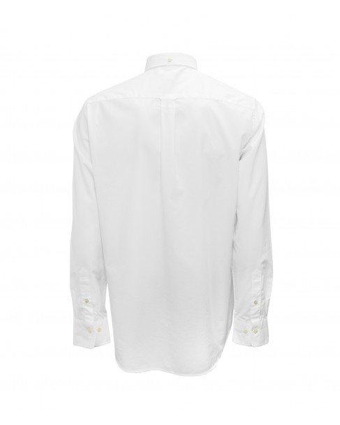 Πουκάμισο Gant Λευκό Regular Fit Broadcloth Shirt 3G3046400-G0110