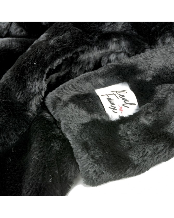 Παλτό Rino&Pelle Μαύρο NONNA700W 0990-BLACK