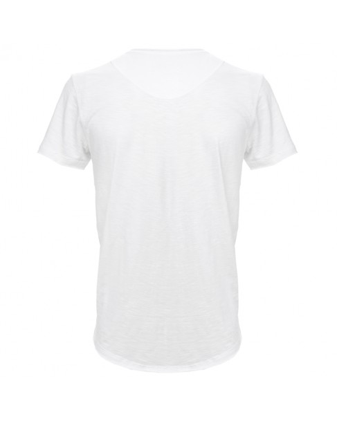 T-shirt Gabba Λευκό KONRAD SLUB S/S-WHITE