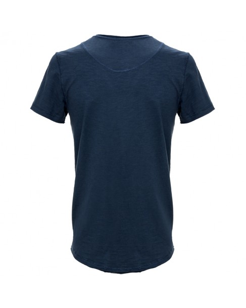 T-shirt Gabba Σκούρο μπλε KONRAD SLUB S/S-NAVY