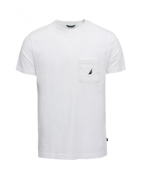T-shirt Nautica Λευκό 3NCV41050-NC1BW