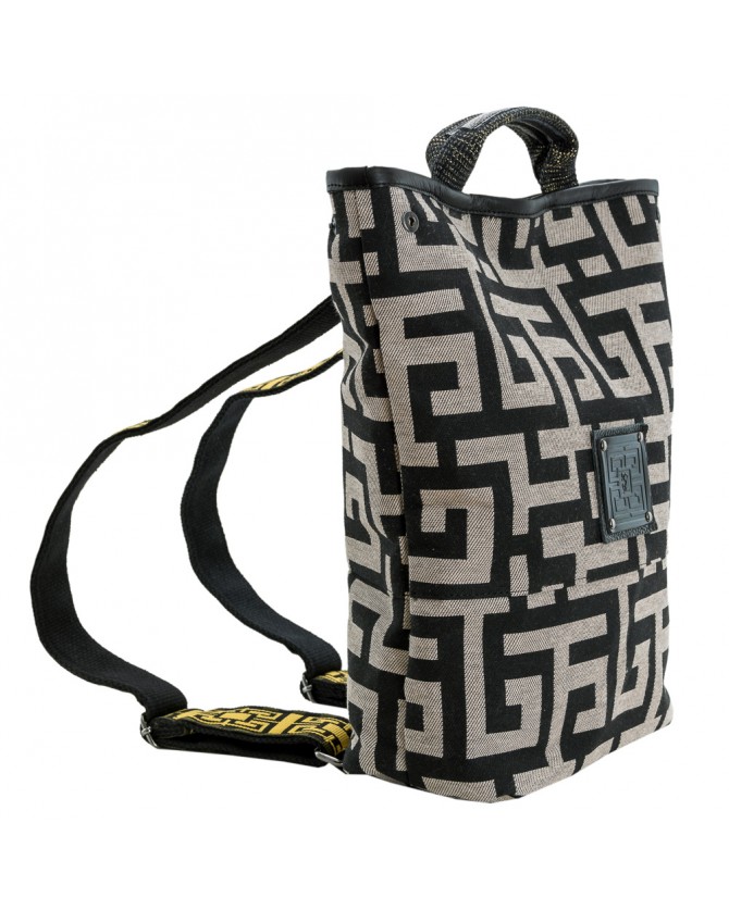 Backpack Ames Μπεζ-Μαύρο DEOS BEIGE BLACK