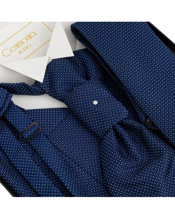 Σετ γιλέκο-γραβάτα Giovanni Rossi Σκούρο μπλε 40-ΣΚΟΥΡΟ ΜΠΛΕ 2