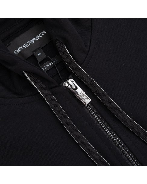Ζακέτα φούτερ Emporio Armani Μαύρη 8N1MG01JBTZ 0999-nero