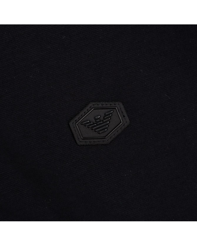 Ζακέτα φούτερ Emporio Armani Μαύρη 8N1MG01JBTZ 0999-nero