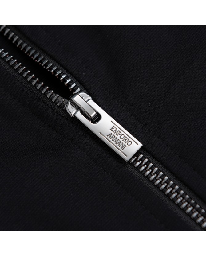 Ζακέτα φούτερ Emporio Armani Μαύρη 8N1MG01JBTZ 0999-nero