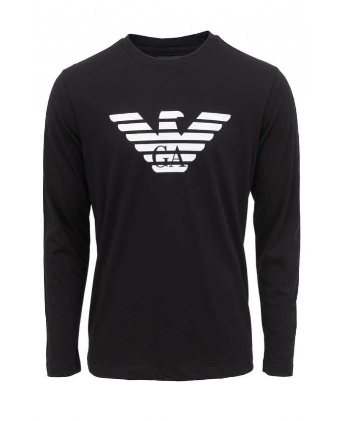Μπλούζα Emporio Armani Μαύρη 8N1TN81JPZZ-0022