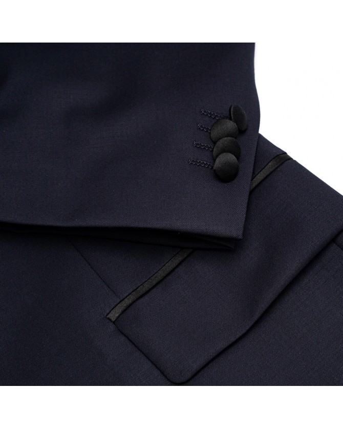 Σακάκι κοστουμιού Boss Σκούρο μπλε H-Huge-Tux-N-B1 50469191-401