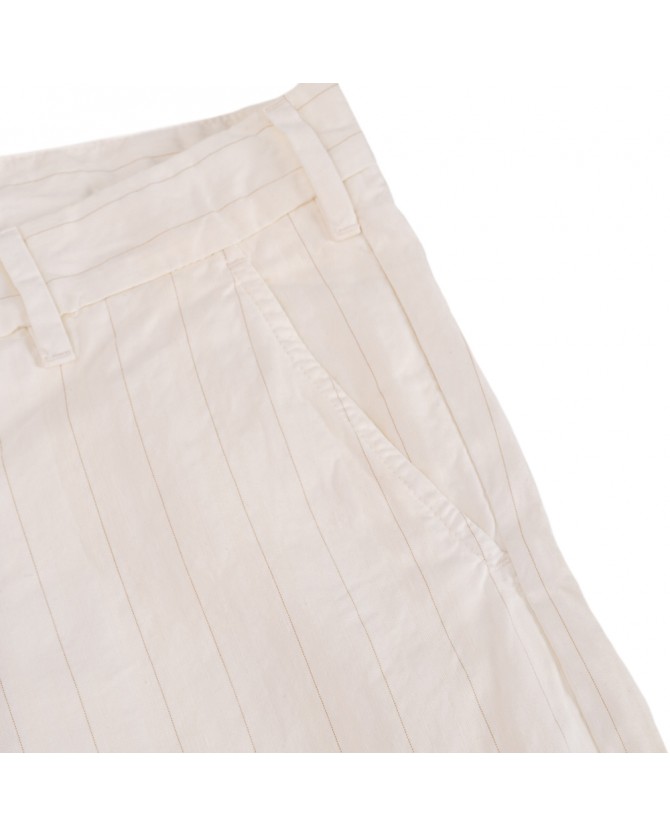 Παντελόνι Marlboro Classics Λευκό LW0618T-L0086123-010
