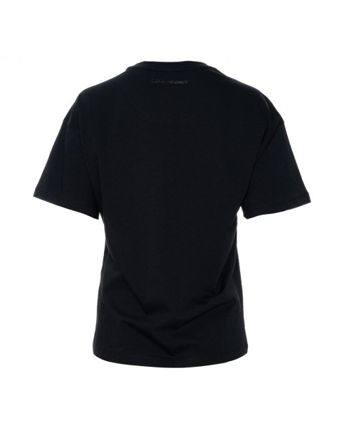 T-shirt Emporio Armani Μαύρο 8N2T7A2J53Z-0999