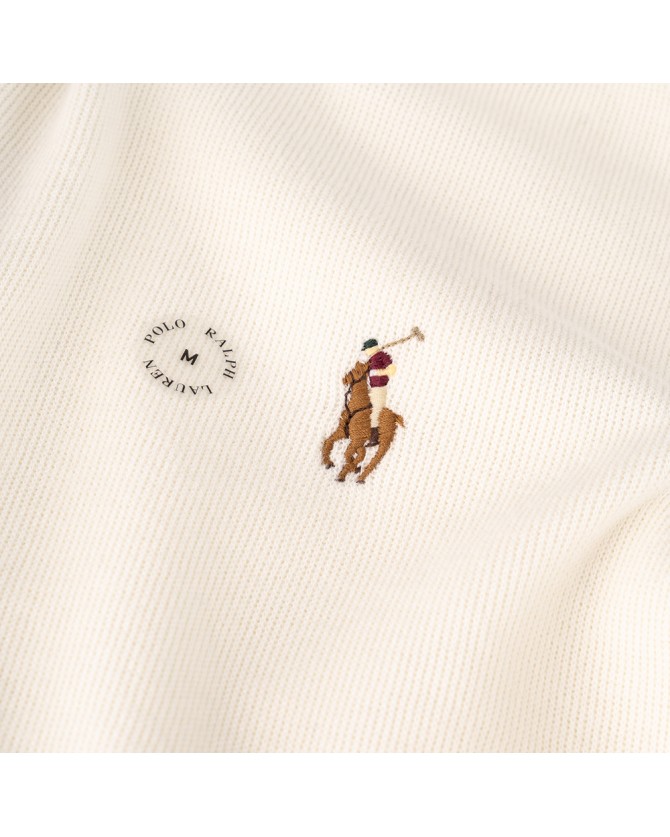 Φούτερ Half Zip Ralph Lauren Εκρού 710671929-015