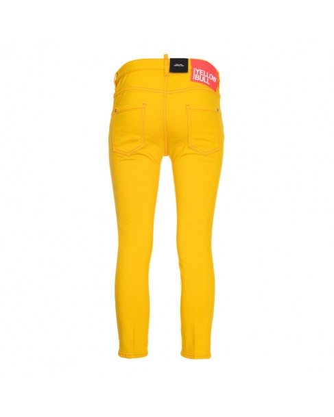 Παντελόνι Jean Dsquared2 Κίτρινο S75LB0743S30811-173