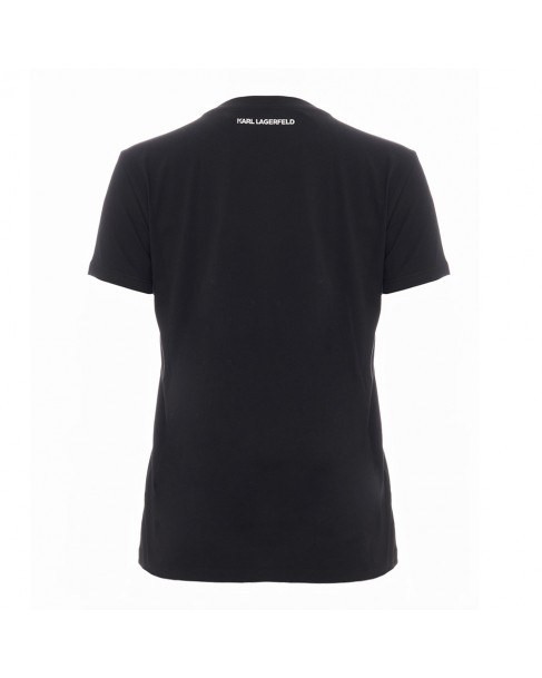 T-shirt Karl Lagerfeld Μαύρο 230W1771-999 Black