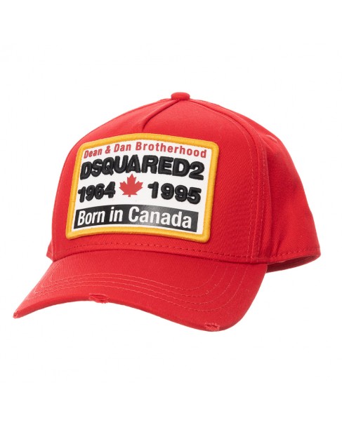 Καπέλο Dsquared2 Κόκκινο BCM055205C00001-4065