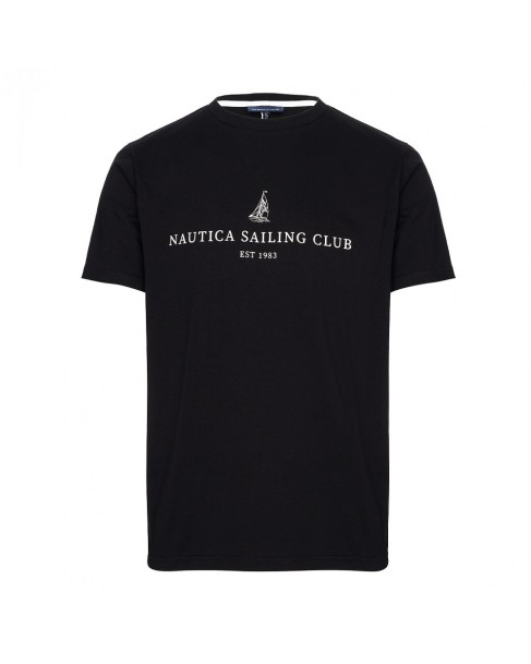 T-shirt Nautica Μαύρο 3NCN1I00873-NC011