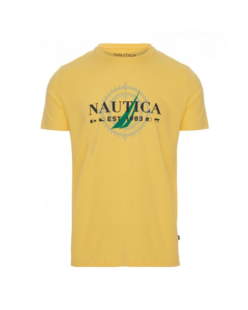 T-shirt Nautica Κίτρινο 3NCV35700-NC72A