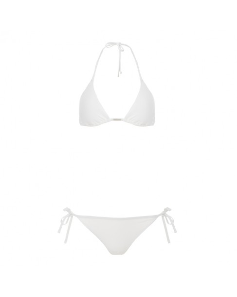Μαγιό bikini Emporio Armani Λευκό 2621853R313-00010