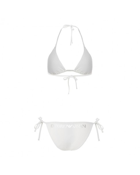 Μαγιό bikini Emporio Armani Λευκό 2621853R313-00010