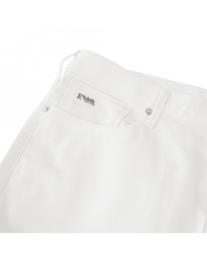 Παντελόνι Emporio Armani Λευκό 8N1J061NJ9Z134 0101-BIANCO CALDO