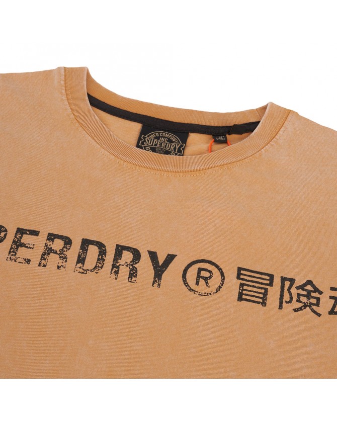 T-shirt Superdry Μπεζ M1011475A-8VD