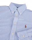 Πουκάμισο Ralph Lauren Σιέλ Ριγέ 211664416 002-HARBOR ISL