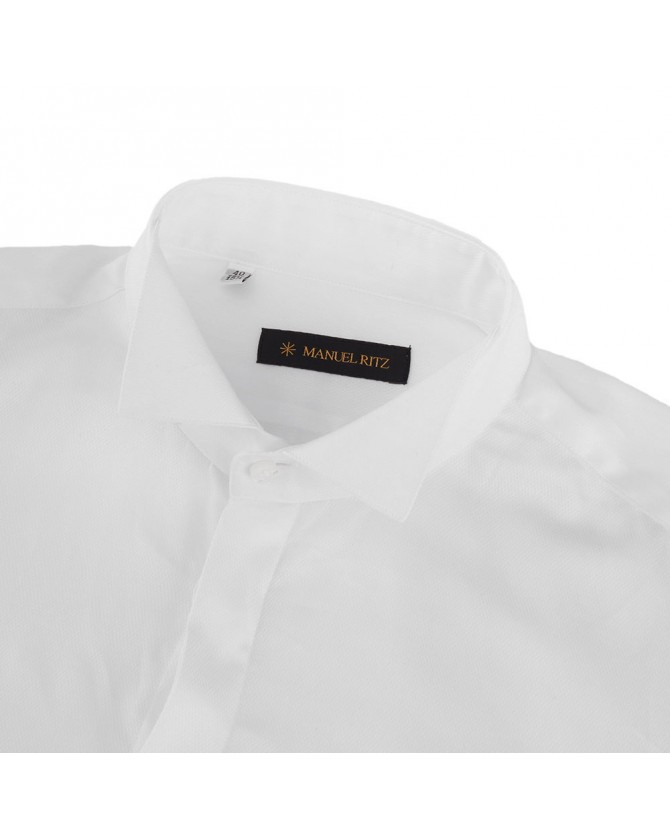 Πουκάμισο Manuel Ritz Λευκό 3430E652-233225-2