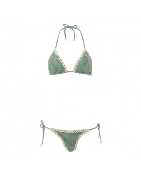 Μαγιό bikini Despi Πράσινο COTTON CHAIN-VEGAN