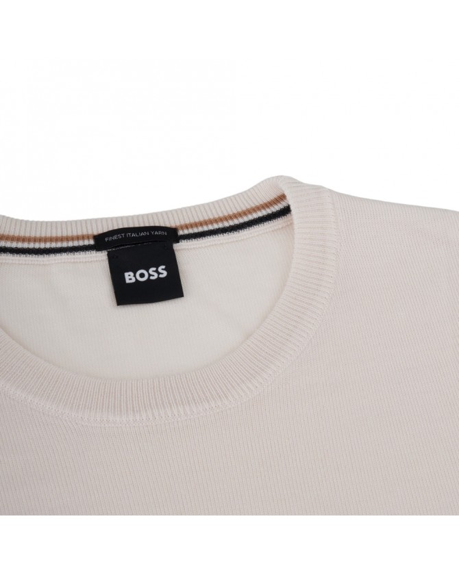 Πουλόβερ Boss Εκρού Botto-L 50476364-131