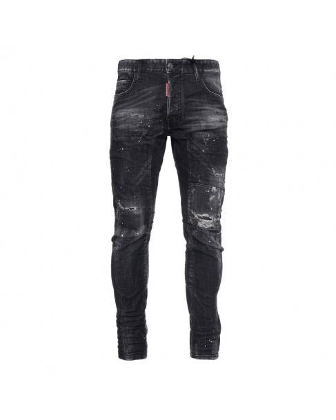 Παντελόνι Jean Dsquared2 Μαύρο S74LB1360S30357-900 Tidy Biker Jeans