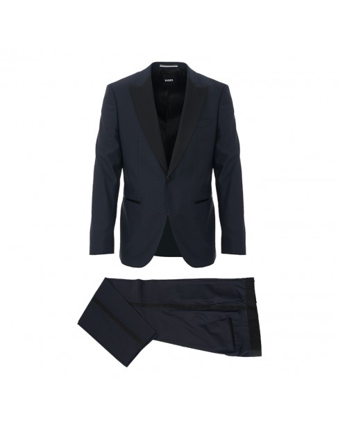 Κοστούμι Boss Σκούρο μπλε H-Huge-2Pcs-Tux-231 50502449-404