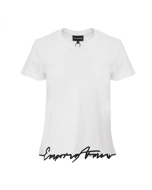 T-shirt Emporio Armani Λευκό 6R2T7M2J4EZ 0100-BIANCO OTTICO