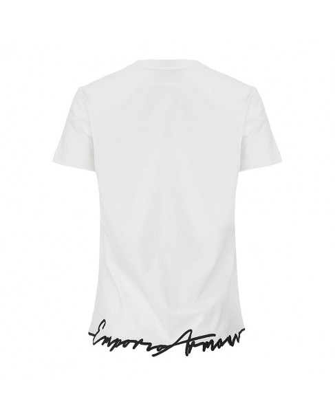 T-shirt Emporio Armani Λευκό 6R2T7M2J4EZ 0100-BIANCO OTTICO
