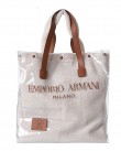 Τσάντα Oversized Emporio Armani Εκρού Y3D270YWI3V 89325-TRASPARENTE/LATTE
