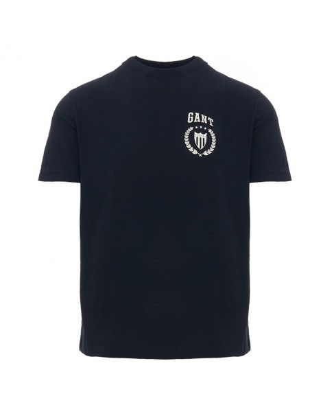 T-shirt Gant Μαύρο 3G2003202-G0005