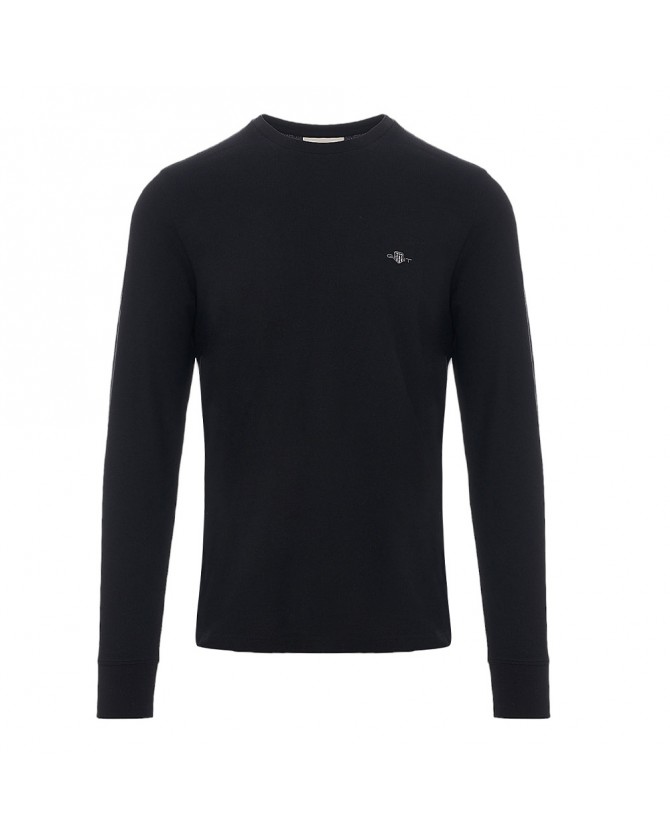 Μπλούζα πικέ Gant Μαύρη 2022143 0005 black