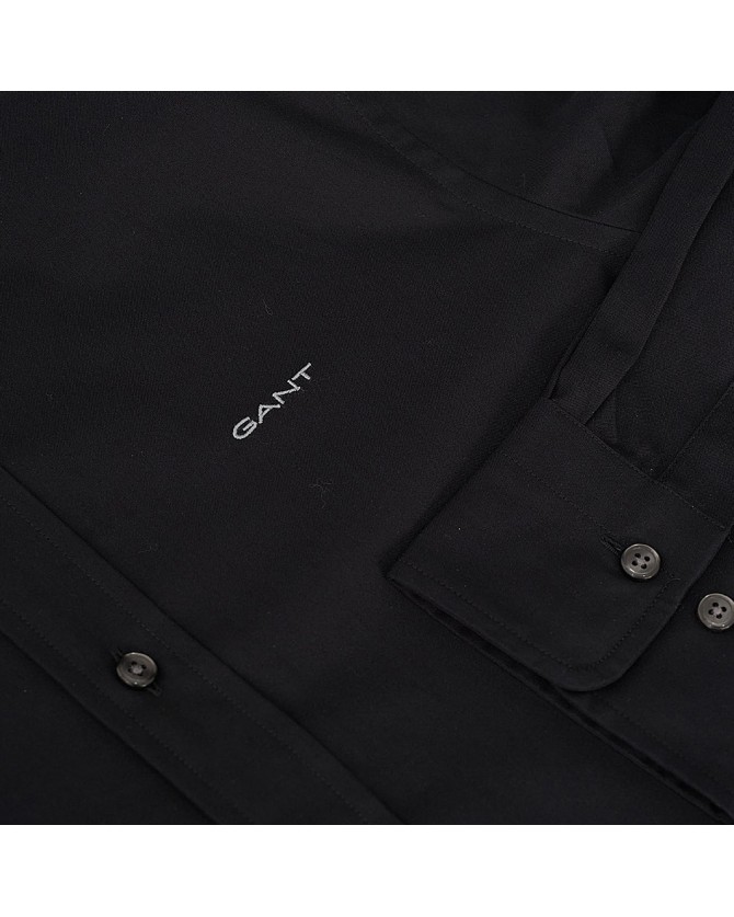 Πουκάμισο Gant Μαύρο 3G3000302-G0005 Slim fit