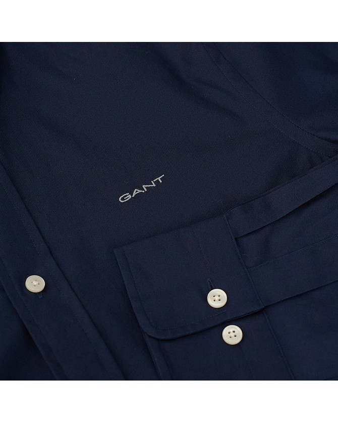 Πουκάμισο Gant Σκούρο μπλε 3G3000302-G0410 Slim fit
