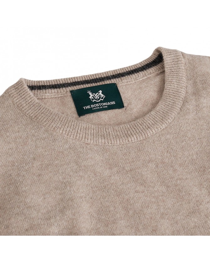 Πουλόβερ The Bostonians Μπεζ 3MR00012-B056CR