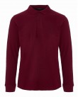 Μπλούζα polo The Bostonians Μπορντώ 3PL0001-B154BU