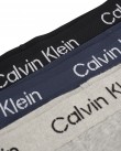 Τριάδα σετ boxer Calvin Klein Μπλε-Γκρι-Μαύρο NB3709A-KDX