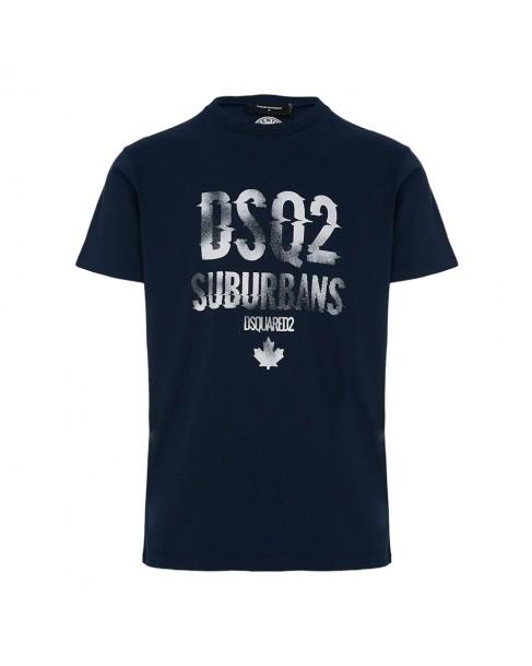 T-shirt Dsquared2 Σκούρο μπλε S74GD1219D20014-478