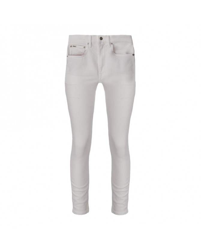 Παντελόνι Jean γυναικείο Ralph Lauren Λευκό 211890128-001 Skinny fit