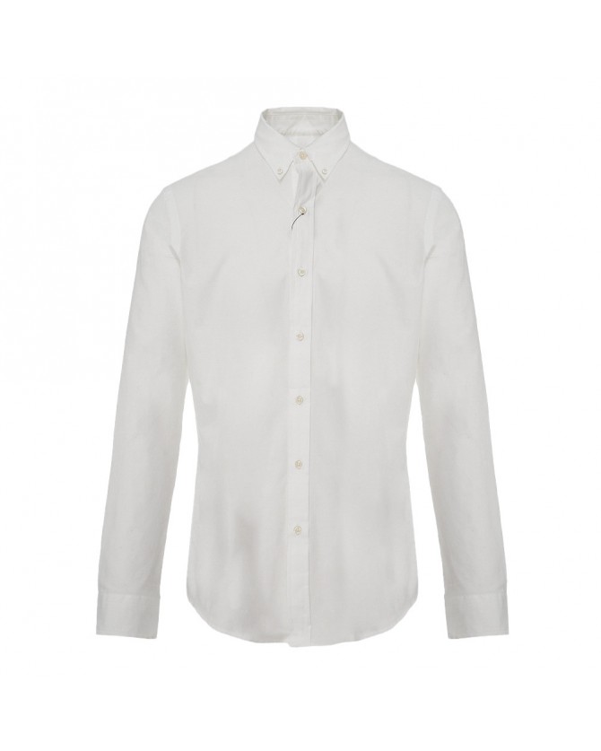 Πουκάμισο ανδρικό Ralph Lauren Λευκό βαμβακερό 710928254-002 Slim fit