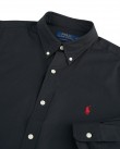 Πουκάμισο ανδρικό Ralph Lauren Μαύρο βαμβακερό 710928254-006 Slim fit