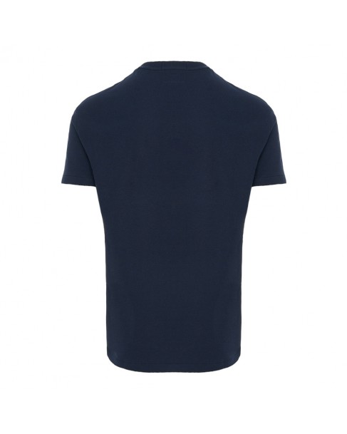 T-shirt ανδρικό Ralph Lauren Σκούρο μπλε βαμβακερό 710934738-001 Classic fit 